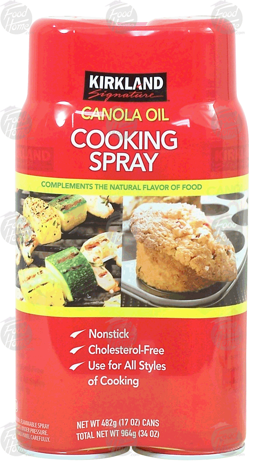 Kirkland Signature  cooking spray, canola oil, 17-oz Full-Size Picture